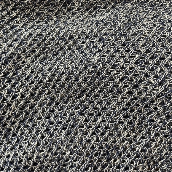 Eileen Fisher Cardigan Sweater M‎ Organic Linen Minimalist Quiet Luxury Neutral - Picture 5 of 7